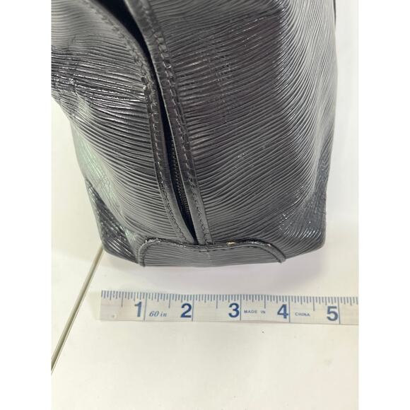 Vintage Calvin Klein Epi Leather Briefcase Document Case - Picture 10 of 13